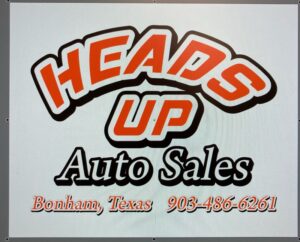 Heads Up Auto Sales